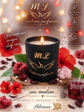 Charger l'image dans la galerie, bougie hibiscus

