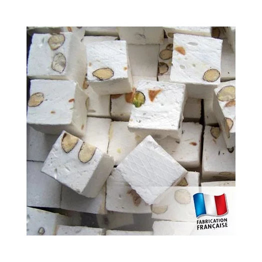 bougie nougat blanc